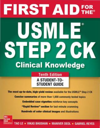 First Aid for the USMLE Step 2 CK, Tenth Edition (Original PDF)