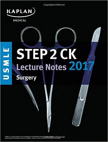 USMLE Step 2 CK Lecture Notes 2017: Surgery (EPUB)