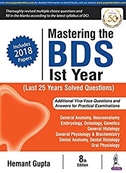 Mastering the BDS Ist Year