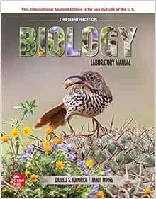 Biology Laboratory Manual, 13th edition (Original PDF from Publisher)