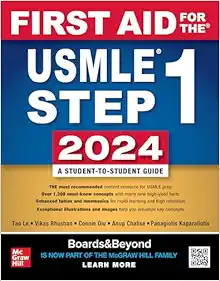 First Aid for the USMLE Step 1 2024, 34th Edition (Original PDF from Publisher)