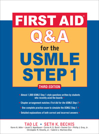 First Aid Q&A for the USMLE Step 1, Third Edition (Original PDF from Publisher)