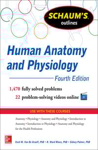 Schaum’s Outline of Human Anatomy and Physiology, 4th Edition (Schaum’s Outline Series)