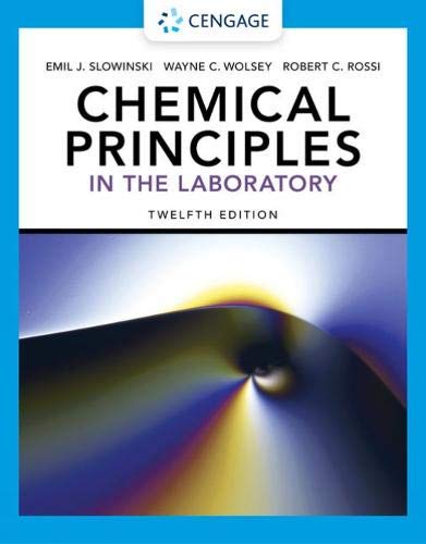 Chemical Principles in the Laboratory, 12th Edition (Original PDF from Publisher)