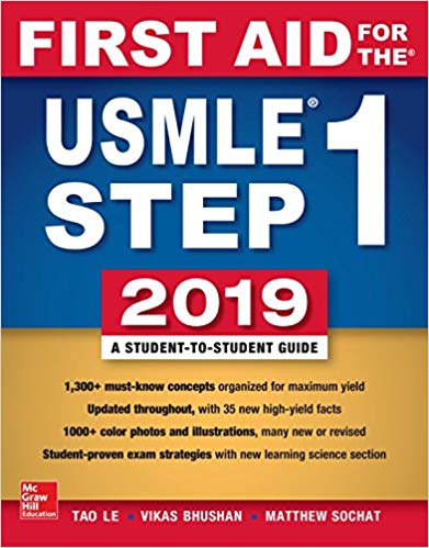 First Aid for the USMLE Step 1 2019, 29th ed (PDF)