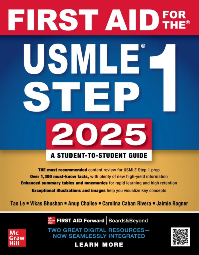 First Aid for the USMLE Step 1 2025, 35th Edition (Original PDF from Publisher)