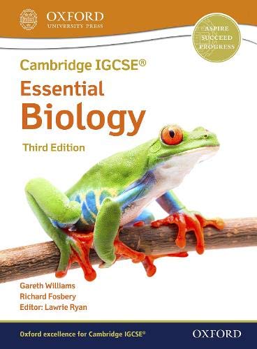 Cambridge Igcse and O Level Essential Biology: Student Book, 3rd Edition (Original PDF from Publisher)