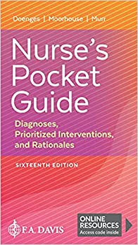 Nurse’s Pocket Guide: Diagnoses, Prioritized Interventions, and Rationales, 16th Edition (Original PDF from Publisher)