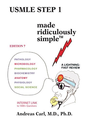 USMLE Step 1 Made Ridiculously Simple, 7th Edition (High Quality PDF)