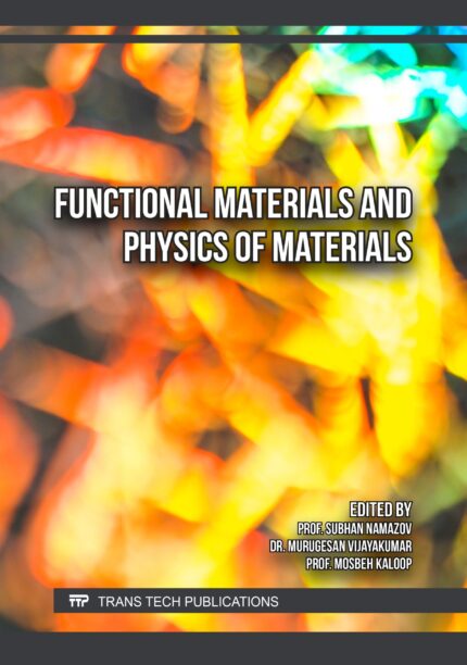 Functional Materials and Physics of Materials