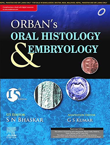 Orban’s Oral Histology and Embryology, 15th Edition (Original PDF from Publisher)