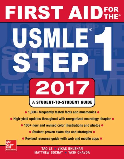 First Aid for the USMLE Step 1 2017 (ORIGINAL PDF from Publisher)