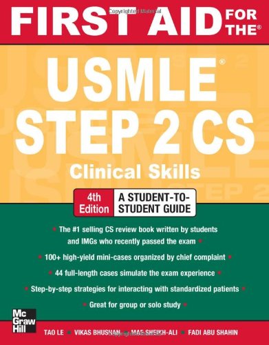 First Aid for the USMLE Step 2 CS, Fourth Edition (First Aid USMLE) (MOBI)
